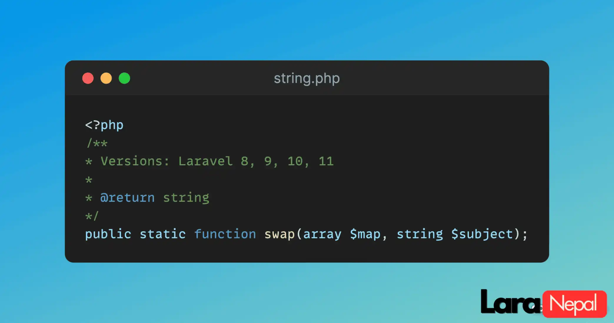 Replacing Placeholders Safely In Php With The Swap Helper