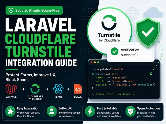 Laravel Cloudflare Turnstile Integration Guide Laravel 13